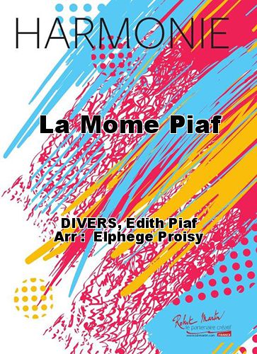 Première page arrangement La môme Piaf